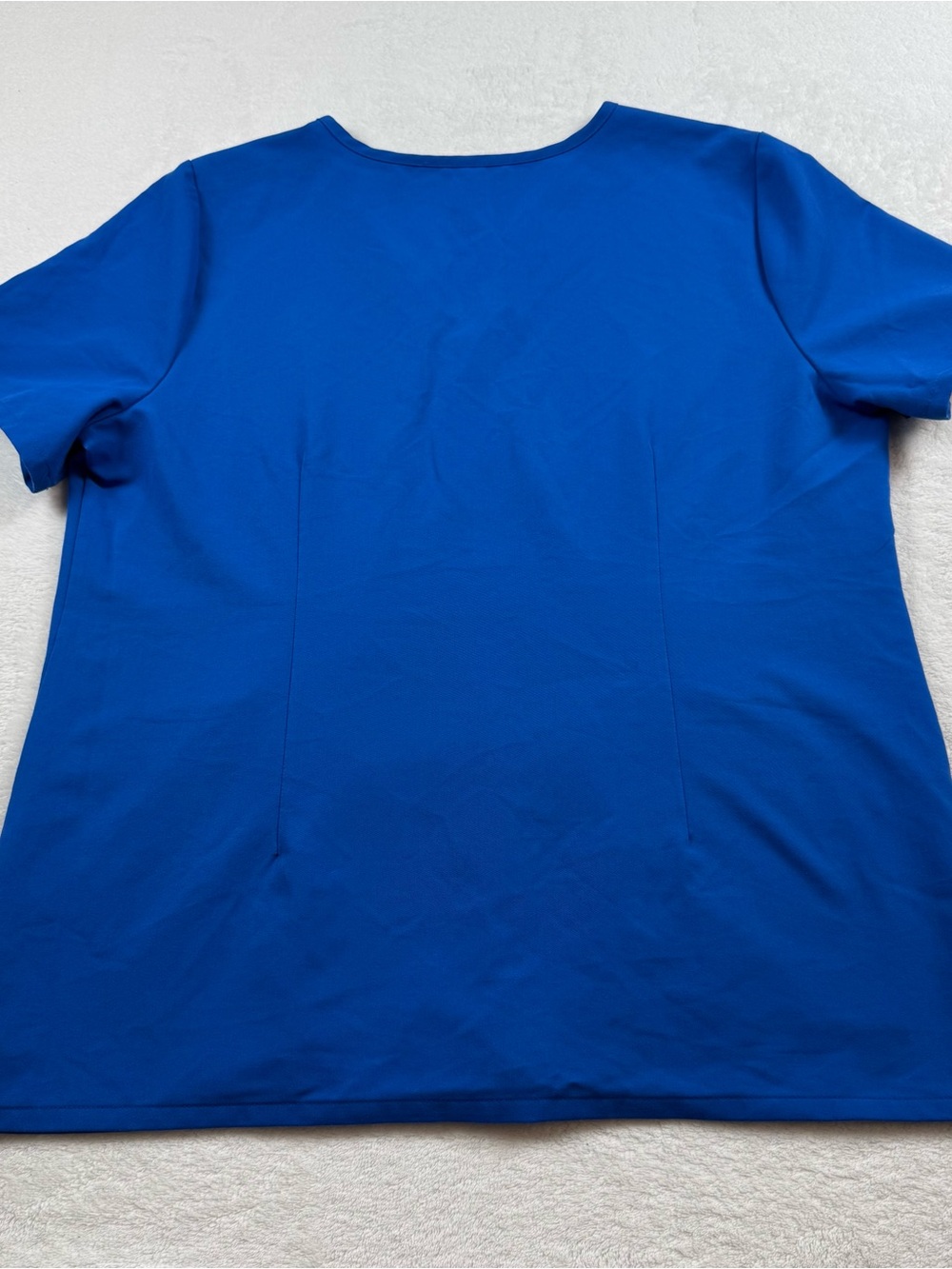 Figs v-neck cosma scrub  top blue 2 pockets style FW1100 women size XL - Picture 4 of 11